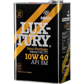 تصویر روغن موتور بوش لاکچری 10W40 SM چهار لیتری BOSCH LUXTURY 10W40 SM