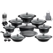 تصویر سرویس پخت و پز 29 پارچه ام جی اس ا 29-piece MGS cooking service 29-piece MGS cooking service