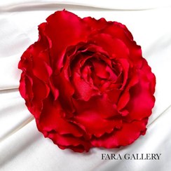 تصویر گل سینه (بروچ) ساتنی کد BF01 