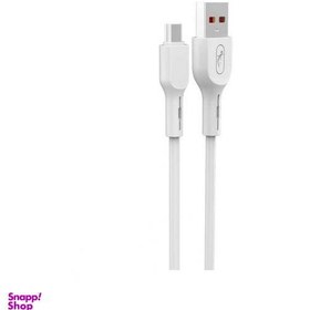 تصویر کابل تبدیل USB به microUSB اسکای دلفین مدل S61V طول 1 متر بسته 5 عددی 