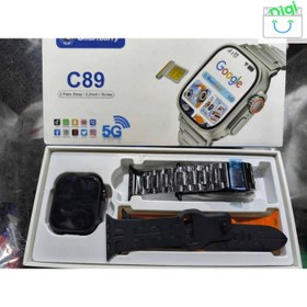 تصویر ساعت هوشمند سیم کارت خور اسمارت بری مدل C89 Smartbarry C89 SIM Smartwatch