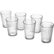 تصویر لیوان شیشه‌ای ایکیا VARDAGEN- حجم 200 ml – ست 6 عددی 