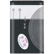 تصویر باتری موبایل ام وی بی مدل BL-5C ظرفیت 1020 میلی آمپر ساعت مناسب برای گوشی موبایل نوکیا 105 / 106 / 107 / 1200 / 1280 