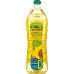 تصویر روغن آفتابگردان اویلا غنی شده با ویتامین D وزن ۸۱۰ گرم 