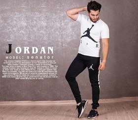 تصویر ست تیشرت و شلوار jordan مدل Senator 