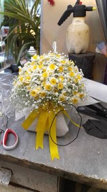 تصویر دسته گل رز لب صورتی هلندی 