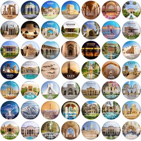 تصویر مگنت خندالو طرح ایران (Iran) 