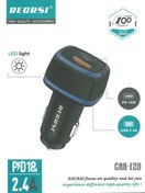 تصویر شارژر فندکی فست شارژ ماشین تایپ سی 18 وات chargerCAR CHARGER USB-A+TYPE-C