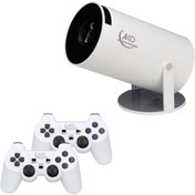 تصویر ویدئو پروژکتور آکو مدل APR-2 بی‌سیم با دسته بازی 