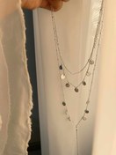 تصویر گردنبند سه لاین 