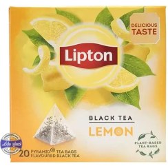 تصویر چای کیسه ای لیپتون با طعم مرکبات و لیمو بسته ۲۰ عددی 
