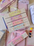 تصویر نقاشی رولی سایز کوچک به همراه قلمو و گواش 