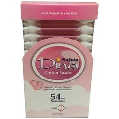 تصویر گوش پاک کن دینا مدل 9425 بسته 54 عددی 