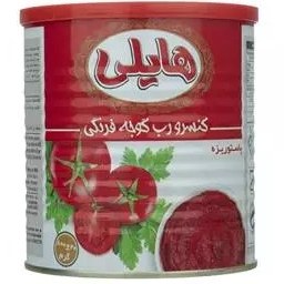 تصویر رب گوجه فرنگی هایلی - 800 گرم Highly Canned Tomato Paste - 800 gr