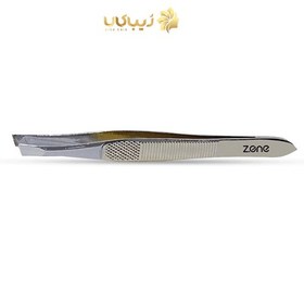 تصویر موچین انبری عاج دار طلایی کد 106 زد وان Zone Eyebrow Tweezers 106