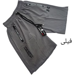تصویر شلوارک ورزشی پسرانه (12 تا 18 سال) مدل ANDER ARMOUR پارچه آیرو خارجی (وارداتی) درجه یک جیب دار زیپ دار سبک و خنک 