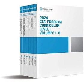 تصویر دانلود کتاب 2024 CFA Program Curriculum Level I Box Set - Orginal Pdf 