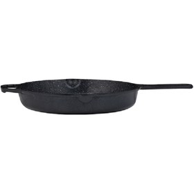 تصویر تابه چدن تکدسته سایز 24 نالینو مدل Enzo کد 01167 Single cast iron pan, size 24, Nalino, Enzo model, code 01167