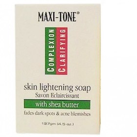 تصویر صابون روشن کننده و لایه بردار مکسی تون Maxi Tone Skin Lightening اصل آمریکا 