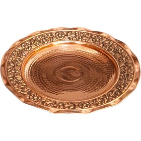 تصویر پیش دستی مسی گلبرگ سه پایه 