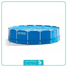 تصویر استخر پیش ساخته گرد فریمی 28241 intex 28241