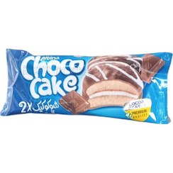 تصویر شوکو کیک دو قلو البینا روکش دار شیرین عسل 40 گرمی (36 عددی) 