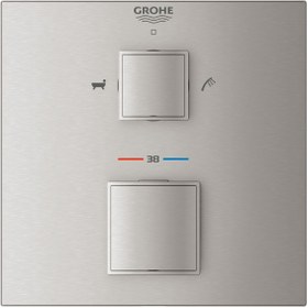 تصویر شیر وان توکار گروهه مدل Grohtherm Cube کد 24155DC0 