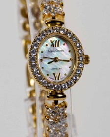 تصویر ساعت مچی عقربه ای رویال کرون ( ROYAL CROWN ) - 3 WATCH WOMEN ROYAL CROWN