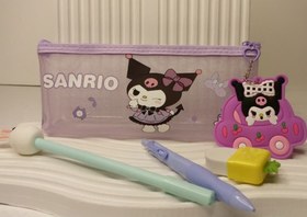 تصویر جامدادی توری کرومی و دوستان با آویز سیلیکونی - شکل۳ 