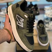 تصویر کفش اسپرت مردانه مدل Urban N45 – سبز زیتونی | تولید ایران | سایزبزرگ 44 تا 48 - سایز۴ 