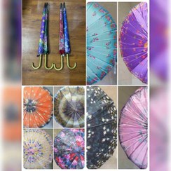 تصویر چتر برزنتی ضخیم ۱۶ فنره مقاوم و بادوام 