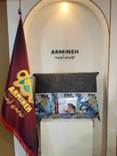 تصویر تشک مسافرتی الیافی لایکو پارچه نخی زیپی با کاور 