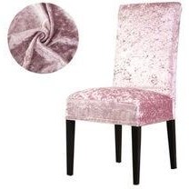 تصویر روکش صندلی صورتی مخمل اورجینال uygarhome 