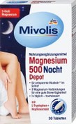 تصویر قرص منیزیم 500 سه فاز شبانه میولیس 30 عددی Mivolis Magnesium 500 Night Depot, 30 pcs, 43 g