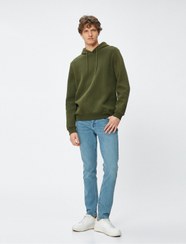 تصویر شلوار جین نیلی باز مردانه 