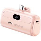 تصویر پاوربانک جیبی ریمکس تایپ C اضطراری 