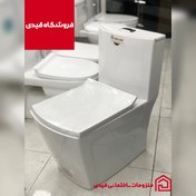 تصویر توالت فرنگی چینی کرد مدل ورونیا درجه 1 Chini Kord Monoblock Toilet Veronia grade 1