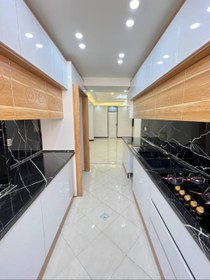 تصویر کابینت آشپزخانه هایگلس و ام دی اف فرامید کد AA4445 