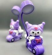 تصویر چراغ مطالعه فانتزی شارژی طرح کرومی موتور سوار XJD-86 XJD-86 Koromi Fantasy Night Light