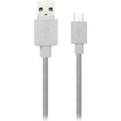 تصویر کابل تبدیل USB به MicroUSB کی نت مدل K-UC554 به طول 2 متر K-net K-UC554 USB To microUSB Cable 2m