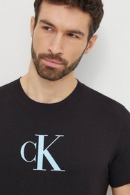 تصویر تیشرت مردانه کلوین کلاین اورجینال مشکی Calvin Klein KM0KM00971 