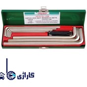 تصویر ست آچار آلن جعبه ای هنس مدل 16767B-15M 