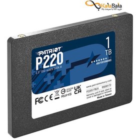 تصویر هارد اینترنال پتریوت مدل P220 • ظرفیت 1TB 