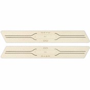 تصویر محافظ و ضربه گیر بدنه ماهوت سری RAZR رنگ white مناسب برای HYUNDAI I10 