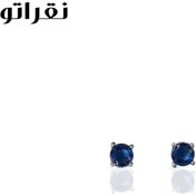 تصویر گوشواره نقره و مروارید کد NW-01118 