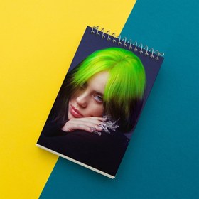 تصویر دفتر یادداشت بیلی آیلیش Billie Eilish 