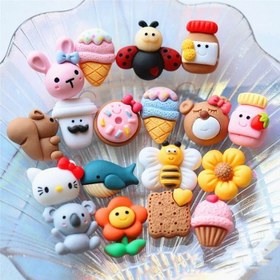 تصویر خمیر بازی ۱۲ رنگ سایز بزرگ 