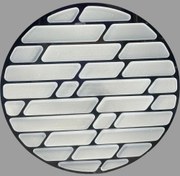 تصویر چراغ سقفی لوکس ۱۰۰ وات ریموت دار سه حالت نور 