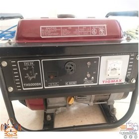 تصویر موتور برق بنزینی 5 کیلو وات دست دوم تیگ مکس TH5000DX موتور برق تیگ مکس 5 کیلو وات دست دوم | بنزینی TH5000DX