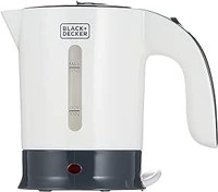 تصویر کتری مسافرتی بلک اند دکر، سفید - Tr250Ja، - ارسال 20 روز کاری Black & Decker Travel Kettle, White - Tr250Ja,